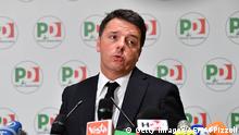 Ex-Premier Matteo Renzi tritt als PD-Chef zurück