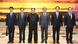 Nordkorea Kim Jong Un mit südkoreanischer Delegation Nordkorea Kim Jong Un mit südkoreanischer Delegation