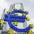 European Union logo as a euro sign
