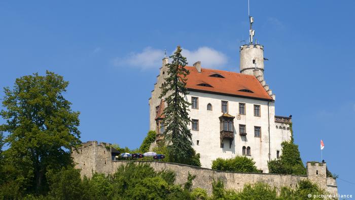 Замок Гёсвайнштайн во Франконской Швейцарии 