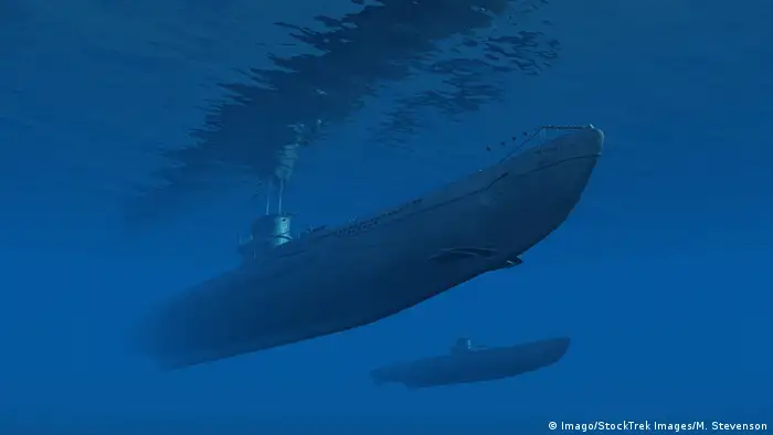U-Boote unter Wasser
