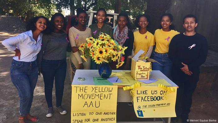 Äthiopien Addis Abeba die Gelbe Bewegung