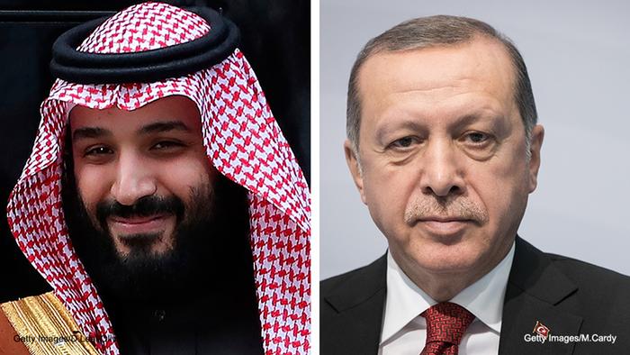 Erdogan und der saudische Kronprinz Mohammed bin Salman