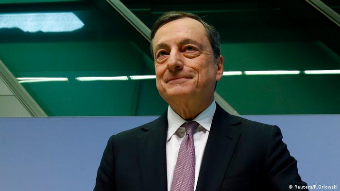 Mario Draghi, actualul președinte al BCE
