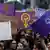 Manifestación del 8 de marzo en Madrid por el Día Internacional de la Mujer.