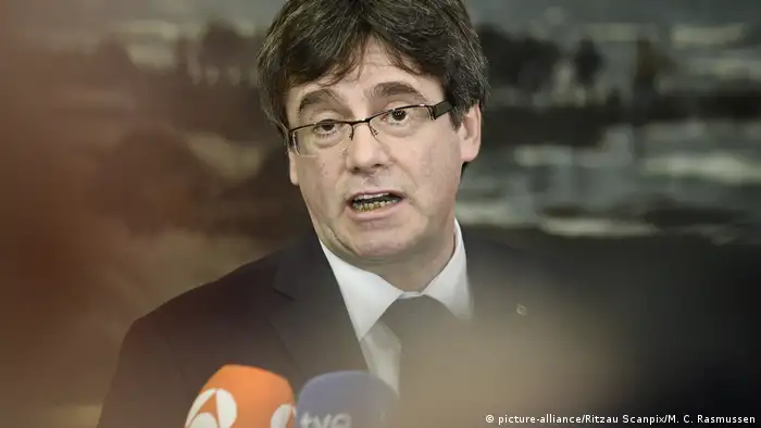 Dänemark Carles Puigdemont (picture-alliance/Ritzau Scanpix/M. C. Rasmussen)