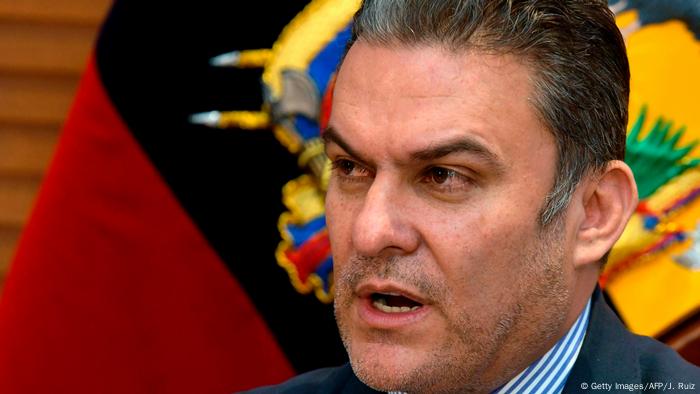 Ecuador José Serrano in Quito (Getty Images/AFP/J. Ruiz)