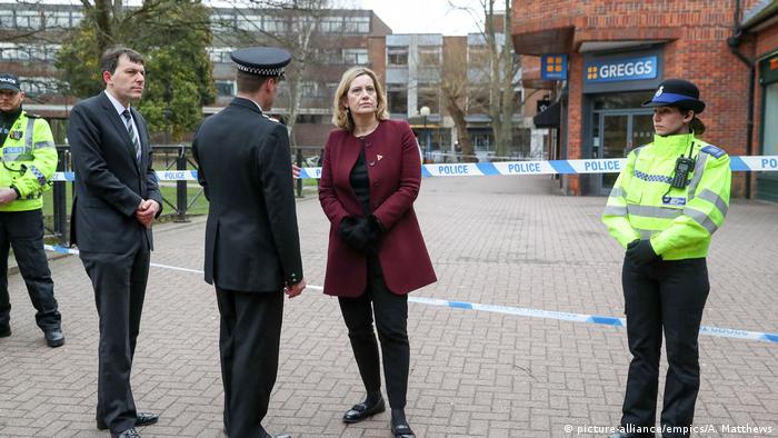 UK Home Secretary Amber Rudd (picture-alliance/empics/A. Matthews)