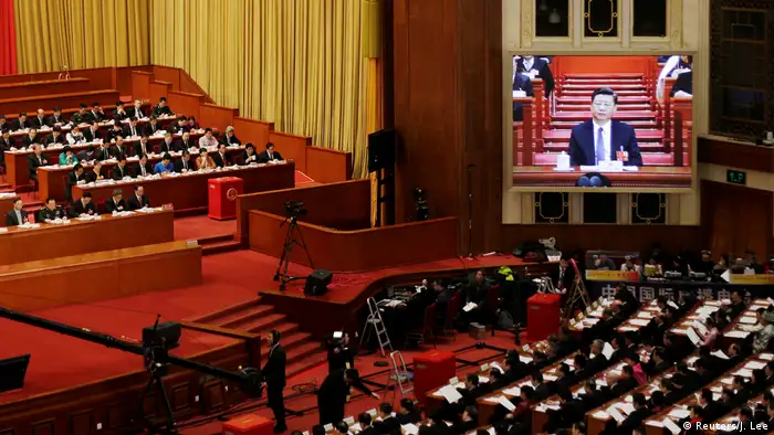 China Nationaler Volkskongress 2018 in Peking | Präsident Xi Jinping