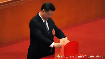Fortsetzung des Volkskongresses in China