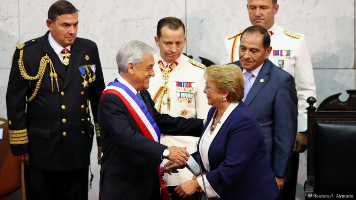 Chile Inauguration Sebastian Pinera (Reuters/I. Alvarado)