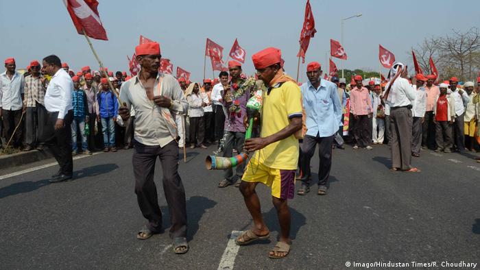 Indien Proteste der Bauern (Imago/Hindustan Times/R. Choudhary)
