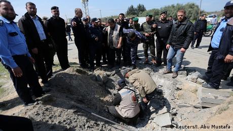 Palästina Anschlag auf Rami Hamdallah im Gazastreifen (Reuters/I. Abu Mustafa)