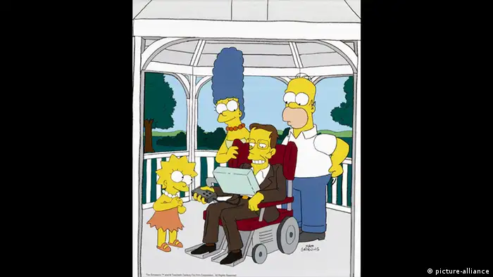 Stephen Hawking bei den Simpsons