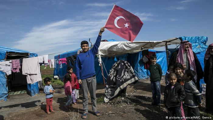Türkei Flüchtlingslager in Hatay (picture-alliance/AA/C. Genco)