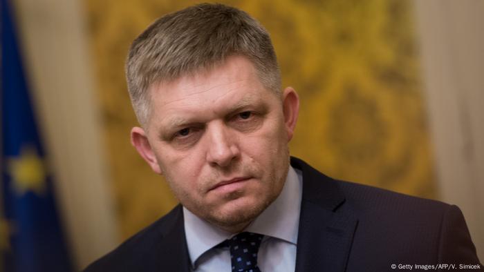 Slowakei Ministerpräsident Robert Fico (Getty Images/AFP/V. Simicek)