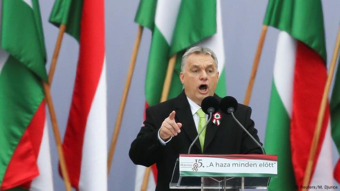 Orban Sat Hass In Ungarn Europa Dw 20 04 2018