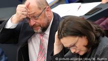 Kein Gegenkandidat zur SPD-Fraktionsvorsitzenden Nahles in Sicht