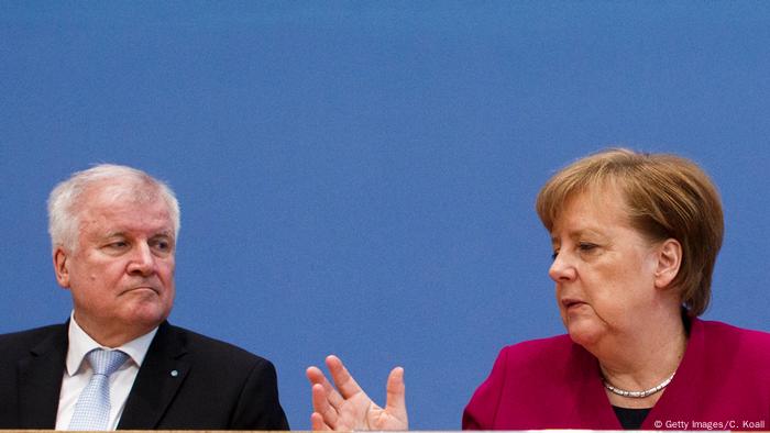 Angela Merkel CDU und Horst Seehofer CSU