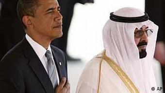 Barack Obama and King Abdullah