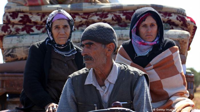 Syrien Aktivisten: 150.000 Zivilisten seit Mittwochabend aus Stadt Afrin geflüchtet