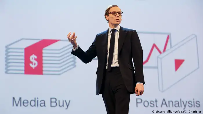 Alexander Nix, CEO de Cambridge Analytica