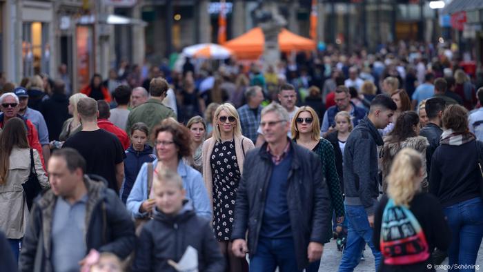 Einkaufsstraßen in Deutschland wie Braunschweig, Niedersachsen werden sich bald wieder füllen