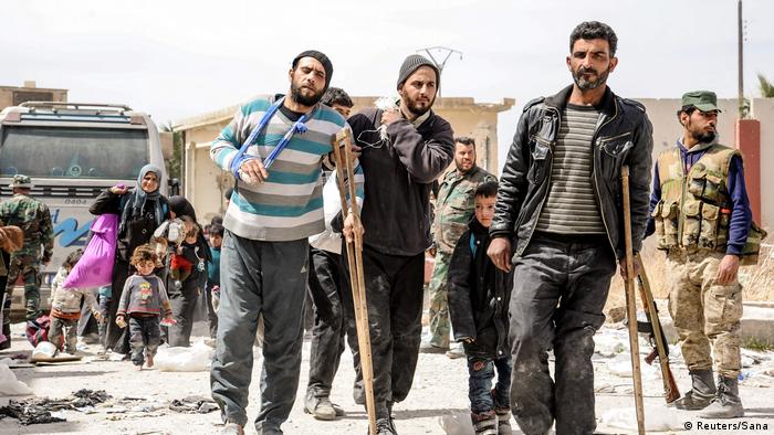 Жертвы конфликта в Сирии