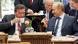 Russland 2005 Bundeskanzler Gerhard Schröder & Wladimir Putin, Präsident Russland 2005 Bundeskanzler Gerhard Schröder & Wladimir Putin, Präsident