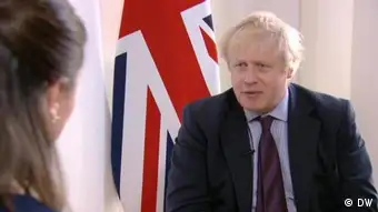 DW Interview mit Boris Johnson