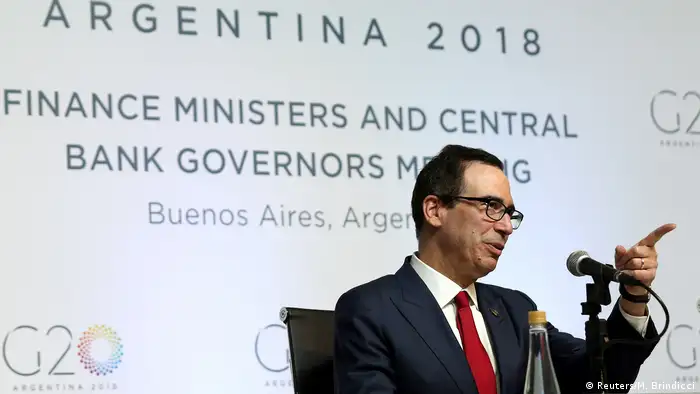 Buenos Aires G20 Finanzministertreffen Mnuchin