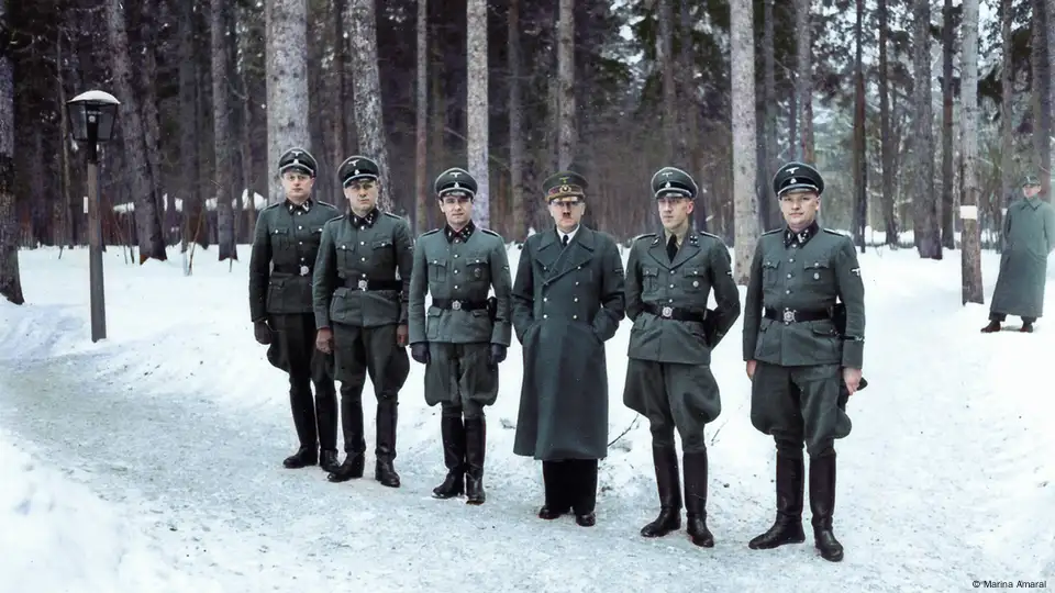 Shell-shocked soldier - Marina Amaral - Photo Colorization