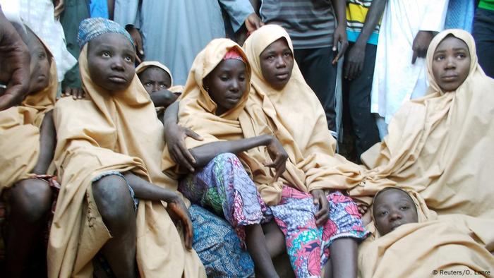 Según UNICEF, más de 1.000 niños han sido secuestrados en en el noreste de Nigeria por el grupo yihadista Boko Haram desde 2013, incluidas 276 chicas raptadas de su escuela en Chibok en 2014. (14.04.2018).