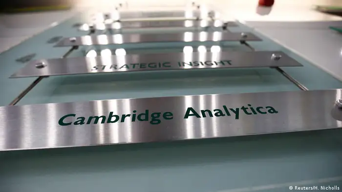 Großbritannien Sitz von Cambridge Analytica in London