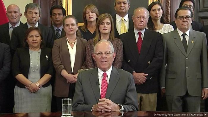 Peru Präsident Pedro Pablo Kuczynski tritt zurück