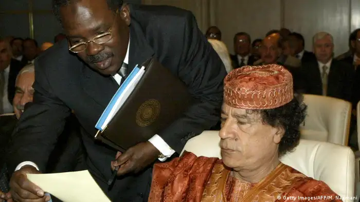 Libyen - Gaddafi und Bashir Saleh