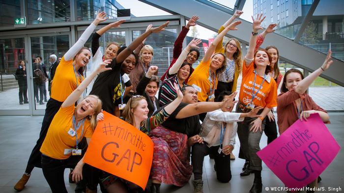 COP23 Proteste für Frauenrechte / Gleichberechtigung