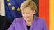 German Chancellor Angela Merkel voting in EU elections German Chancellor Angela Merkel voting in EU elections