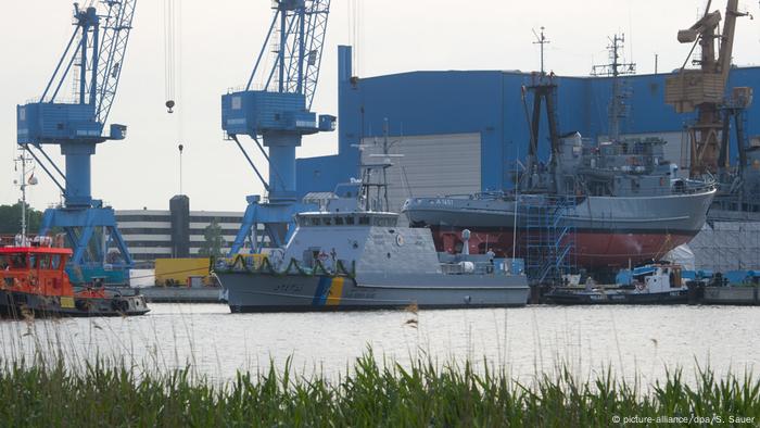 Deutschland Lürssen Werft Küstenschutzboot für Saudi-Arabien