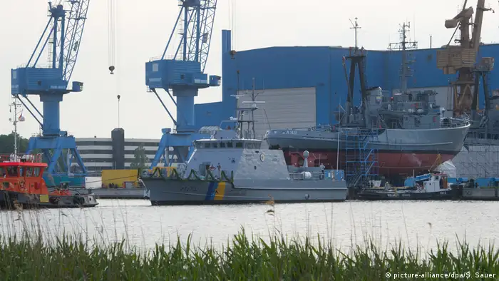 Deutschland Lürssen Werft Küstenschutzboot für Saudi-Arabien