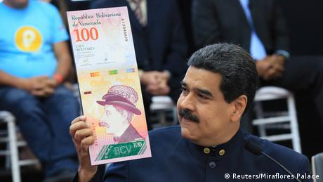Venezuela Präsident Nicolas Maduro neue Währung Bolivar (Reuters/Miraflores Palace)