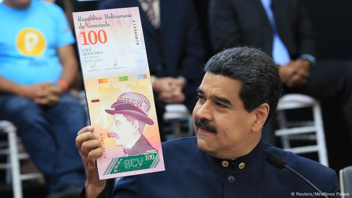 Venezuela Präsident Nicolas Maduro neue Währung Bolivar (Reuters/Miraflores Palace)