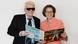 Heino and Ina Scharrenbach holding a record Heino and Ina Scharrenbach holding a record