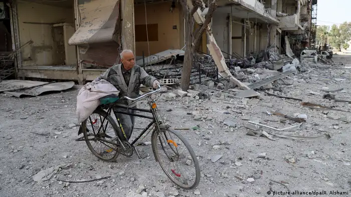 Syrien Ost-Ghouta (picture-alliance/dpa/A. Alshami)