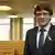 Carles Puigdemont on his visit to Finland on Friday March 23