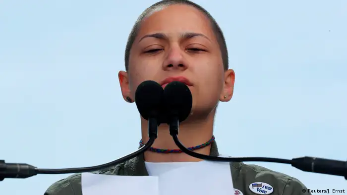 USA Washington March for Our Lives Emma Gonzalez (Reuters/J. Ernst)