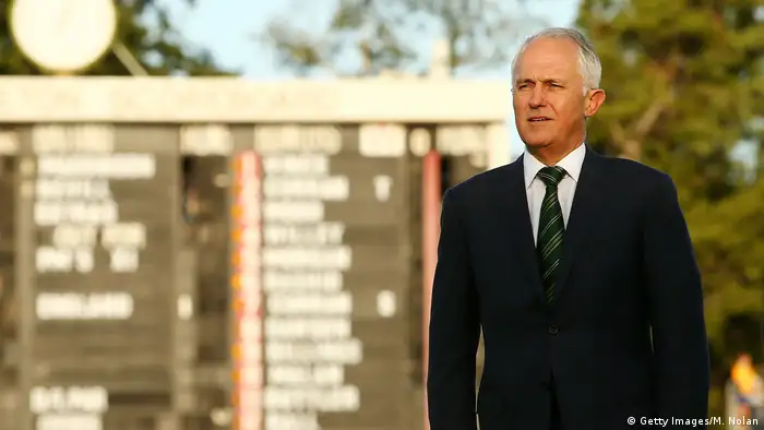 Australien Premierminister Malcom Turnbull & Cricket (Getty Images/M. Nolan)