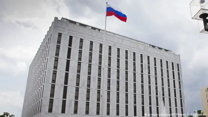 USA Washington Russische Botschaft (picture-alliance/AP Photo/J.S. Applewhite)