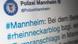 A photo of the Mannheim police Twitter feed A photo of the Mannheim police Twitter feed