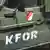 Makinë e Kfor-it në Kosovë.